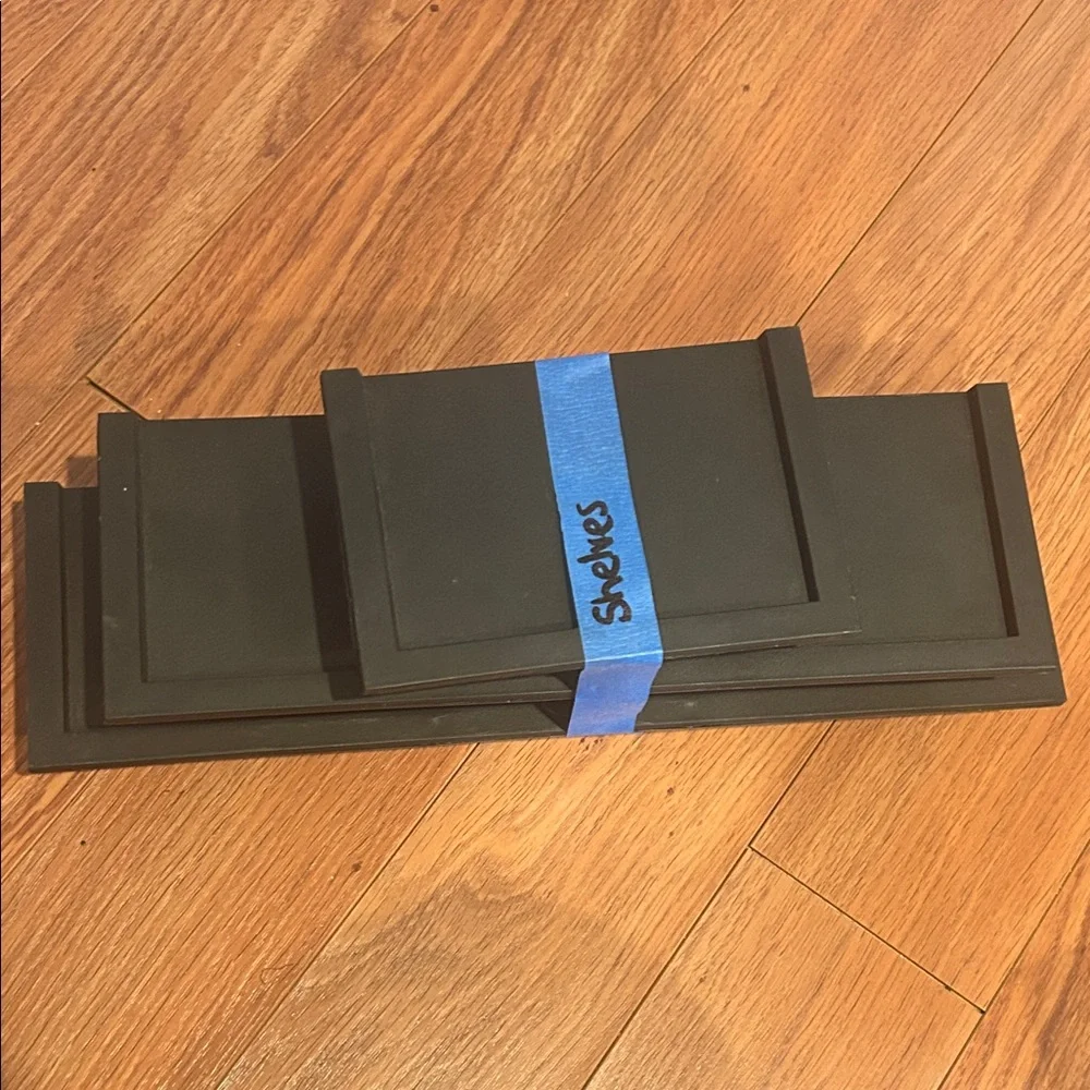 Black Wall Shelves